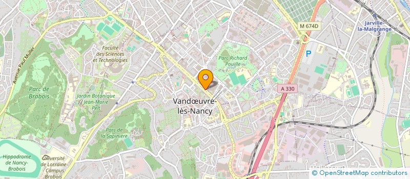 localisation de l'entreprise PRESTATIONS SERVICES GARDIENNAGE PROTECT  VANDUVRE-LES-NANCY