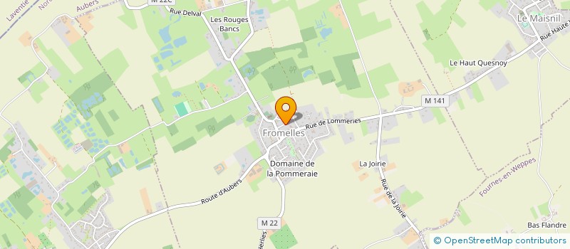 localisation de l'entreprise PRESTATIONS SERVICES IMMOBILIERS à FROMELLES
