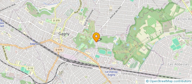 localisation de l'entreprise PRESTATIONS SERVICES POMPAGES FIXES  GAGNY