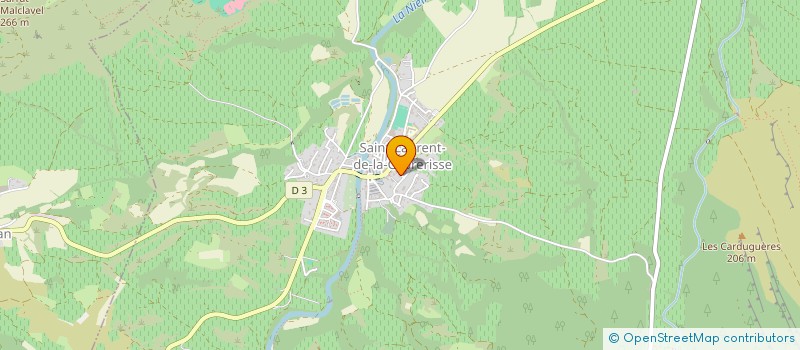 localisation de l'entreprise PRESTATIONS VITI SANTOS à SAINT-LAURENT-DE-LA-CABRERISSE