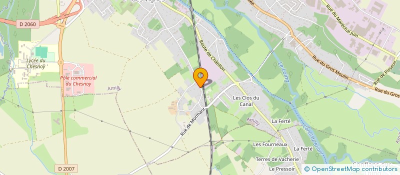 localisation de l'entreprise PRESTATTI à AMILLY
