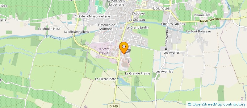 localisation de l'entreprise PRESTAUTO à BOURGUEIL