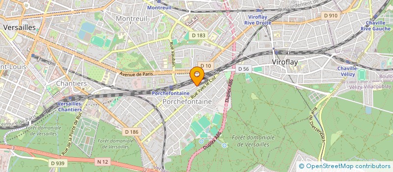 localisation de l'entreprise PRESTAVENIR à VERSAILLES