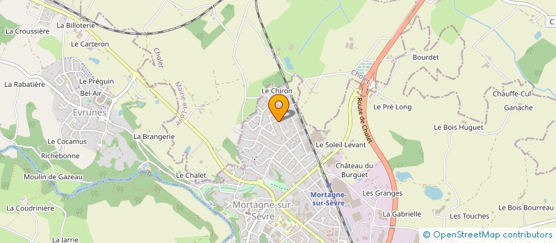 localisation de l'entreprise PRESTAVIA à MORTAGNE-SUR-SEVRE