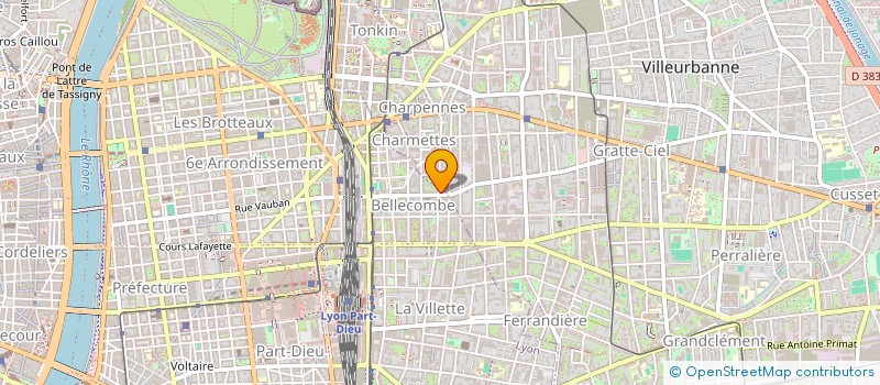 localisation de l'entreprise PRESTAZEN  LYON