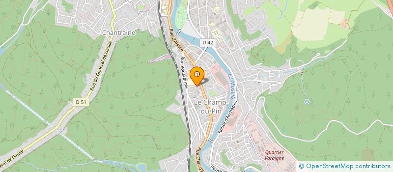 localisation de l'entreprise PRESTE SERVICE à EPINAL