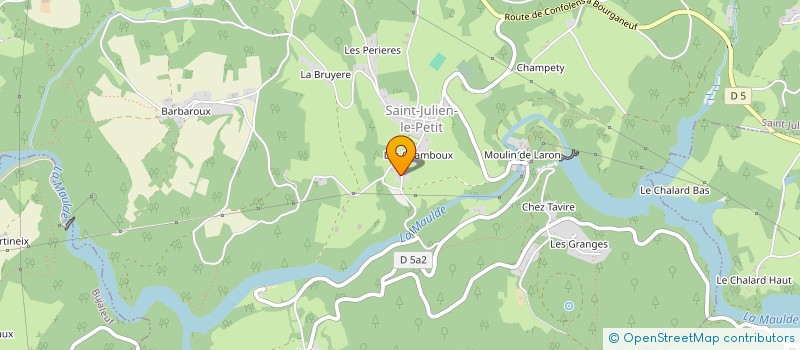 localisation de l'entreprise PRESTEL à SAINT-JULIEN-LE-PETIT