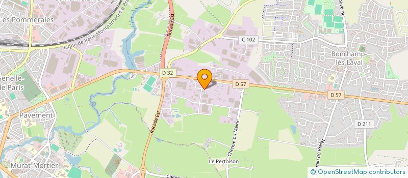 localisation de l'entreprise PRESTELEC à BONCHAMP-LES-LAVAL