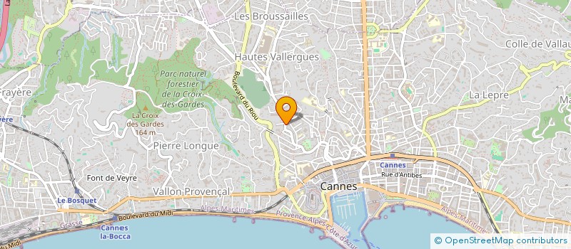 localisation de l'entreprise PRESTEO PRO à CANNES