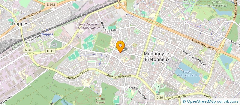 localisation de l'entreprise PRESTHOME à MONTIGNY-LE-BRETONNEUX