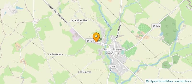localisation de l'entreprise PRESTI-BOIS à SAINT-HILAIRE-DE-VOUST
