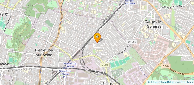 localisation de l'entreprise PRESTI DRIVE PARIS à STAINS