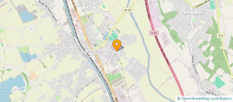 localisation de l'entreprise PRESTI'HOMES  SAINT-JORY