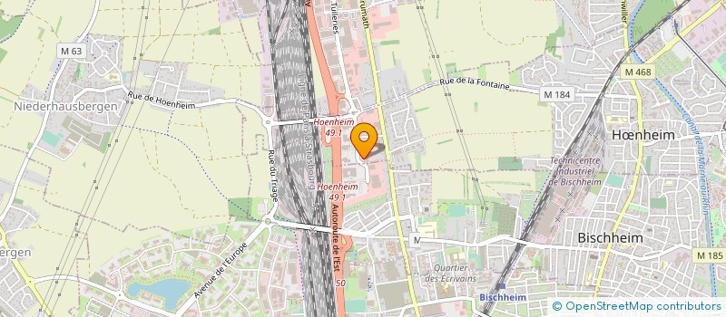 localisation de l'entreprise PRESTI LAV'AUTO PRO  HNHEIM