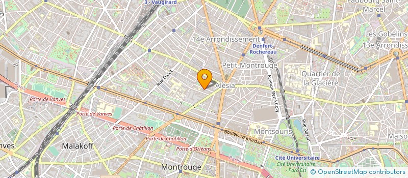localisation de l'entreprise PRESTI LINE à PARIS