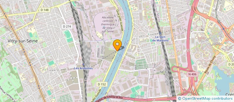 localisation de l'entreprise PRESTI-PACK à VITRY-SUR-SEINE