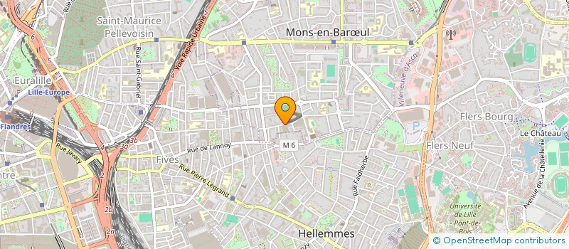 localisation de l'entreprise PRESTI SA à MONS-EN-BARŒUL