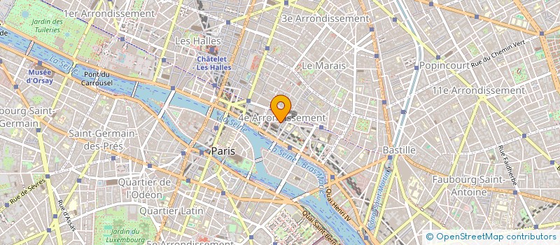 localisation de l'entreprise PRESTIA à PARIS