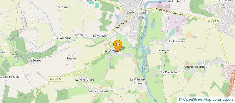 localisation de l'entreprise PRESTIA SOCIETE BRETONNE DE GALVANISATION à VAL D'OUST