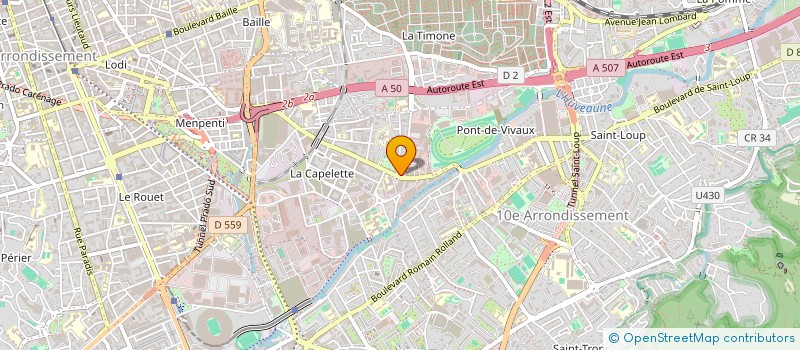 localisation de l'entreprise PRESTIGE 2 ROUES à MARSEILLE