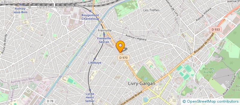 localisation de l'entreprise PRESTIGE à LIVRY-GARGAN