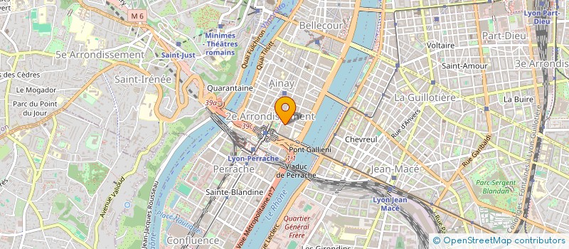 localisation de l'entreprise PRESTIGE à LYON