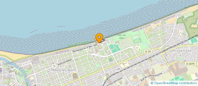 localisation de l'entreprise PRESTIGE à DUNKERQUE