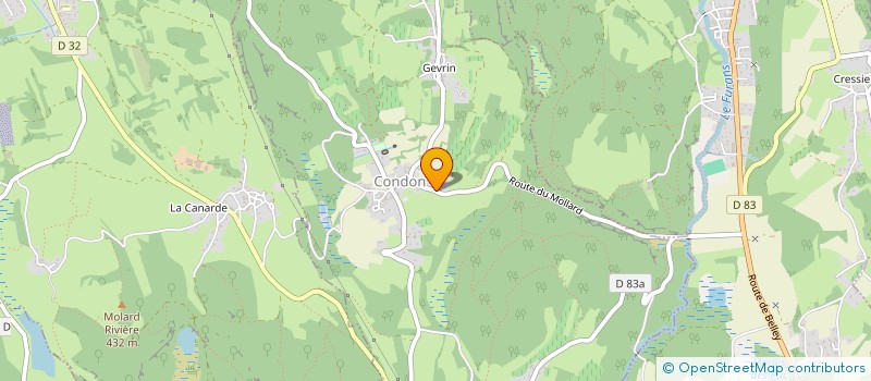 localisation de l'entreprise PRESTIGE  ANDERT-ET-CONDON