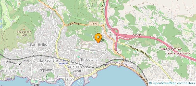 localisation de l'entreprise PRESTIGE  BANDOL