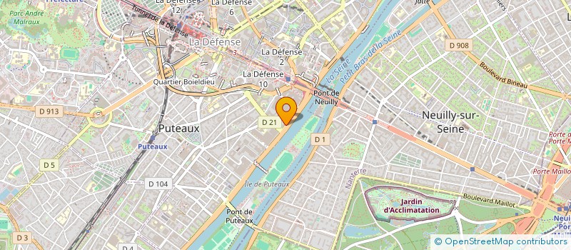 localisation de l'entreprise PRESTIGE AFRICA à PUTEAUX