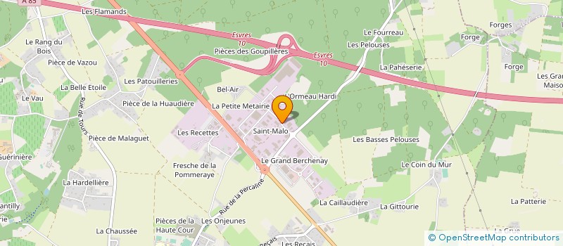localisation de l'entreprise PRESTIGE AGENCEMENT à ESVRES