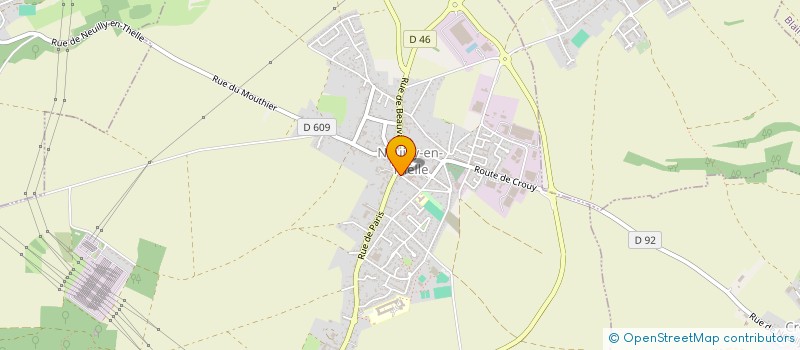 localisation de l'entreprise PRESTIGE AGENCEMENT à NEUILLY-EN-THELLE