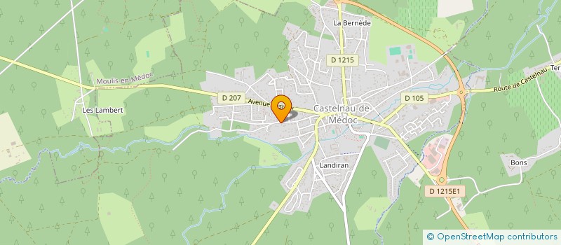 localisation de l'entreprise PRESTIGE AMENAGEMENTS EXTERIEURS LOMAVIYA  CASTELNAU-DE-MEDOC