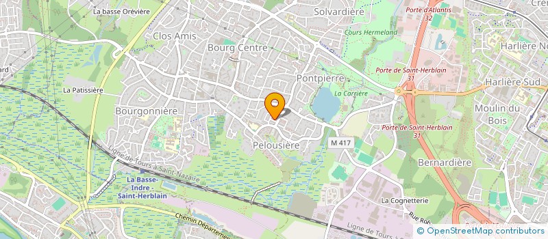 localisation de l'entreprise PRESTIGE ATLANTIQUE à SAINT-HERBLAIN
