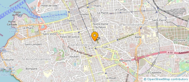 localisation de l'entreprise PRESTIGE AUDIO CONCEPT à MARSEILLE