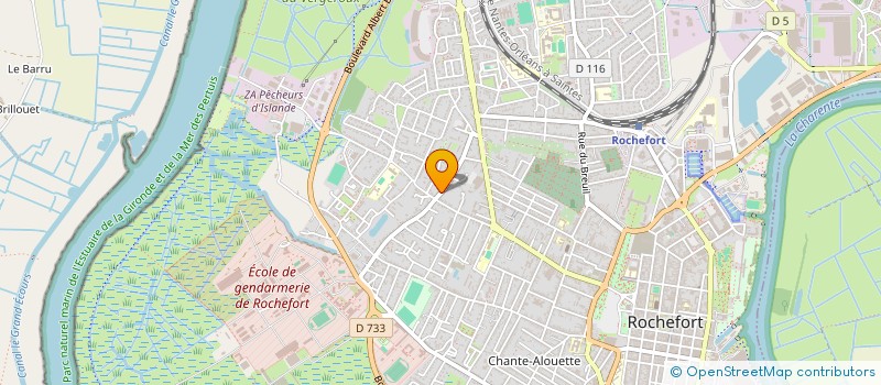 localisation de l'entreprise PRESTIGE-AUTO-17  ROCHEFORT