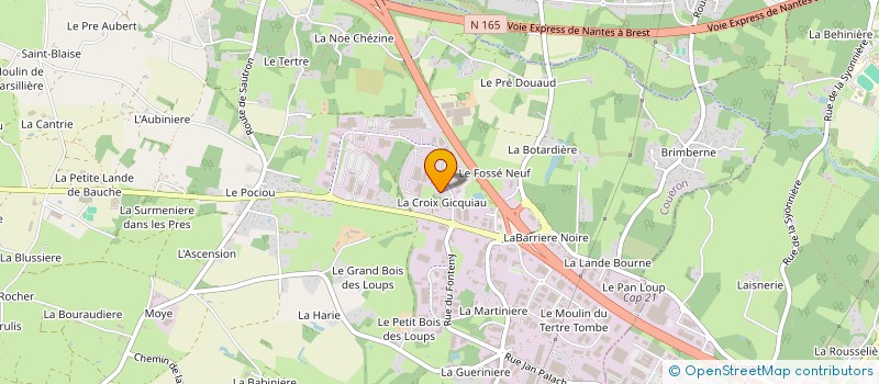 localisation de l'entreprise PRESTIGE AUTO 44 à COUERON
