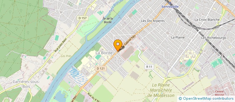 localisation de l'entreprise PRESTIGE AUTO à MONTESSON