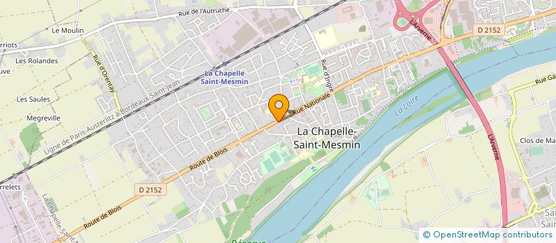 localisation de l'entreprise PRESTIGE AUTO à LA CHAPELLE-SAINT-MESMIN