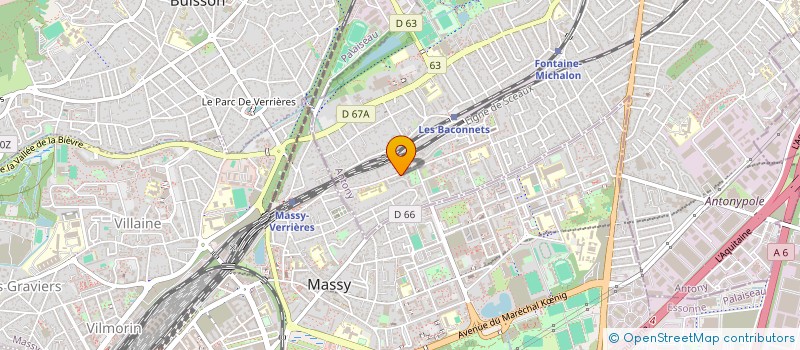 localisation de l'entreprise PRESTIGE AUTO à ANTONY