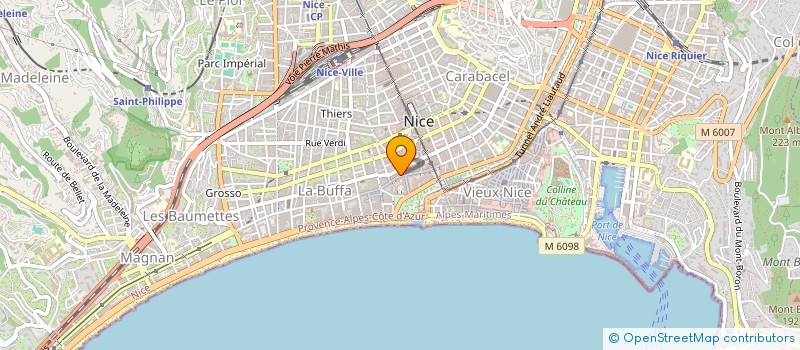 localisation de l'entreprise PRESTIGE AUTO SERVICE  NICE