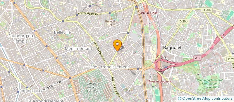 localisation de l'entreprise PRESTIGE AUTOMOBILE 44  PARIS