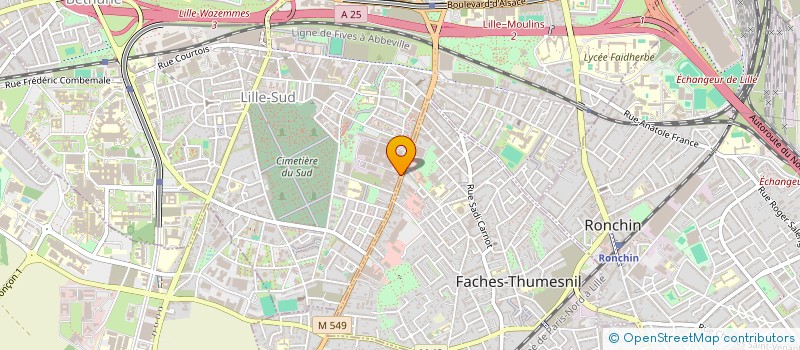 localisation de l'entreprise PRESTIGE AUTOS à LILLE