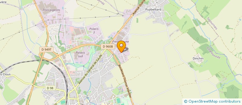 localisation de l'entreprise PRESTIGE AUTOS à CHANTONNAY