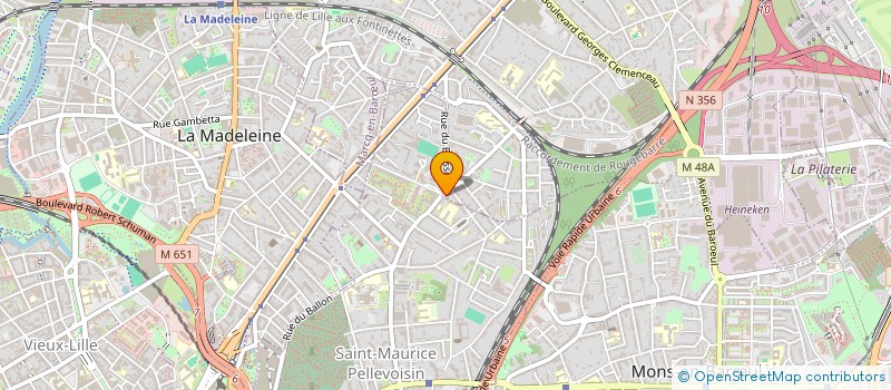 localisation de l'entreprise PRESTIGE BAIN à MARCQ-EN-BARŒUL
