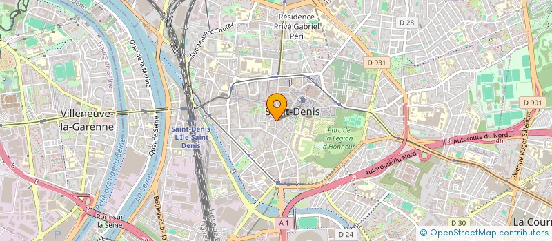 localisation de l'entreprise PRESTIGE BAT à SAINT-DENIS