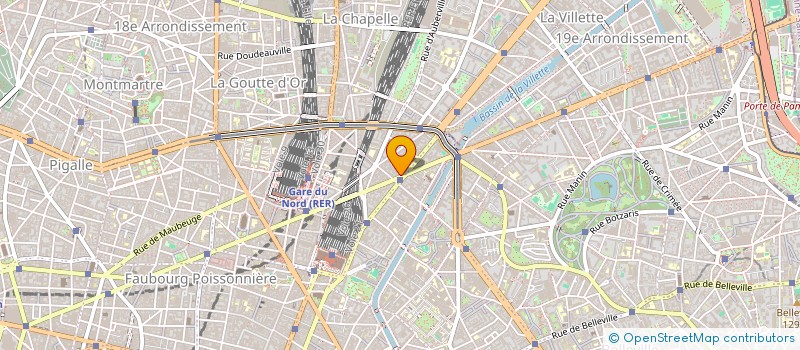 localisation de l'entreprise PRESTIGE BAT à PARIS