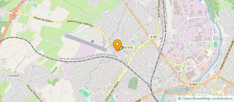 localisation de l'entreprise PRESTIGE BAT à MONTLUCON