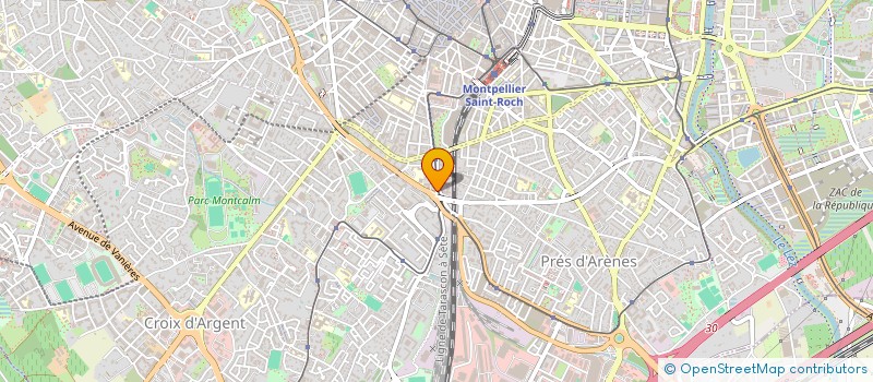localisation de l'entreprise PRESTIGE BATIMENT à MONTPELLIER