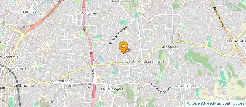 localisation de l'entreprise PRESTIGE BM TRAVAUX  MARSEILLE